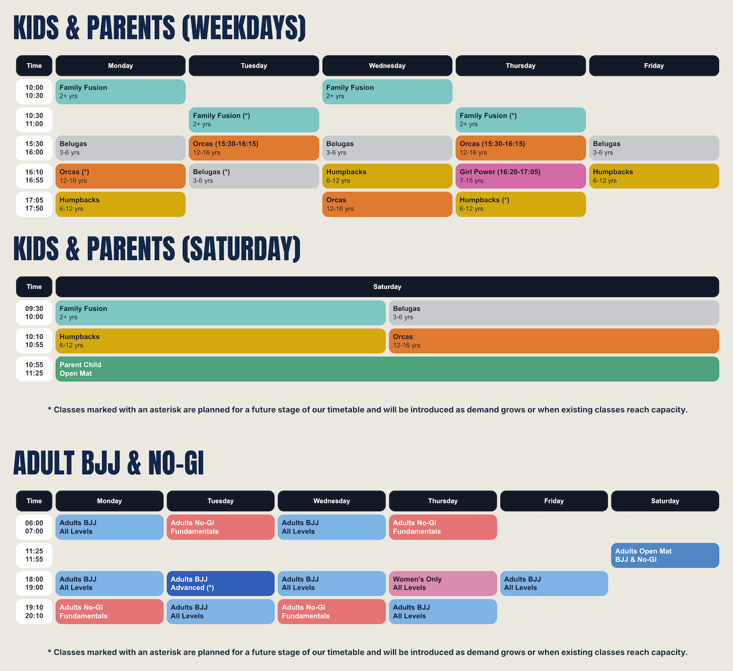 Rockingham BJJ Academy The Lighthouse Timetable 20260804 V5 Original - Rockingham BJJ Academy | The Lighthouse